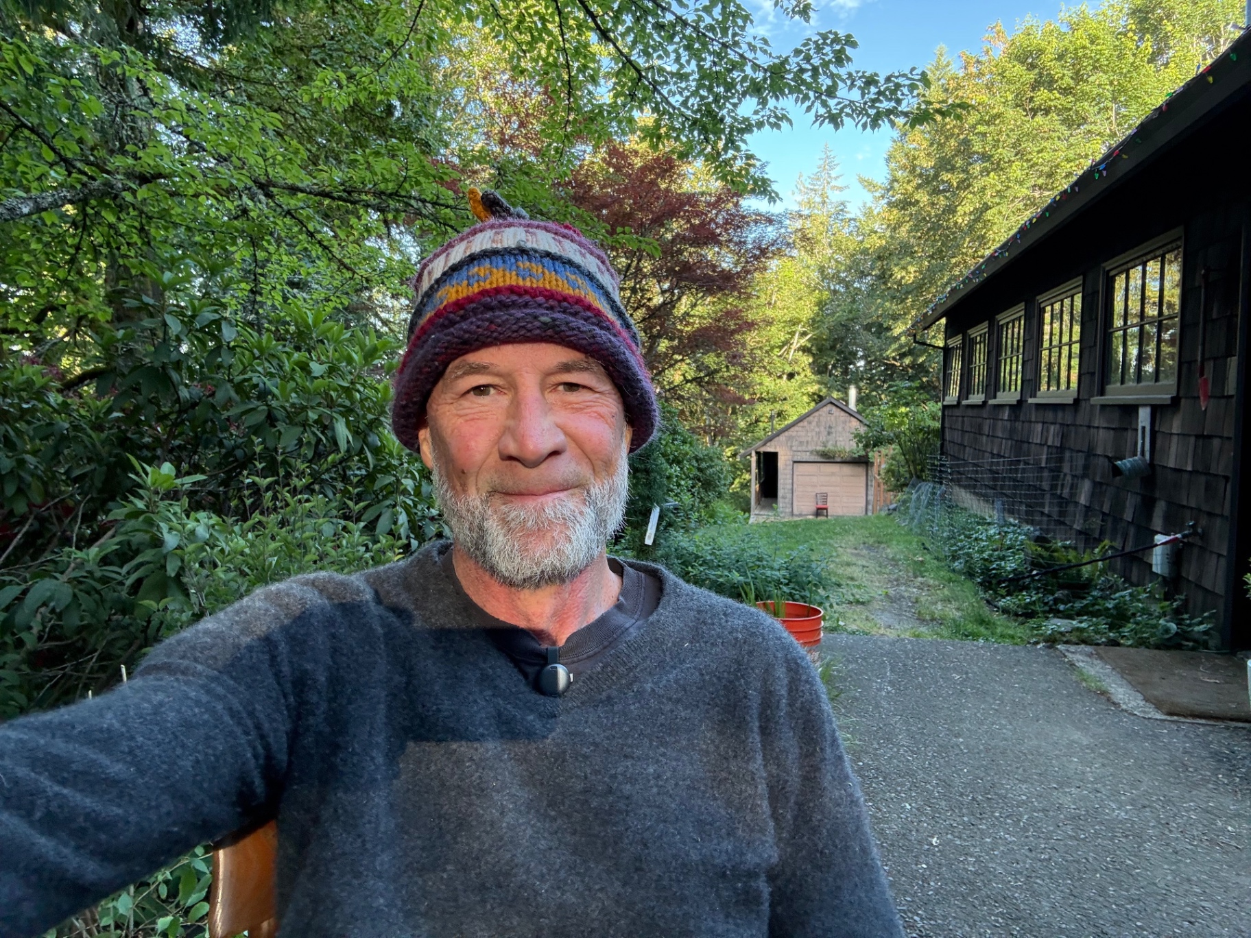 Outdoor therapy space — natural setting for sessions